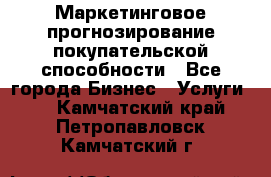 Маркетинговое прогнозирование покупательской способности - Все города Бизнес » Услуги   . Камчатский край,Петропавловск-Камчатский г.